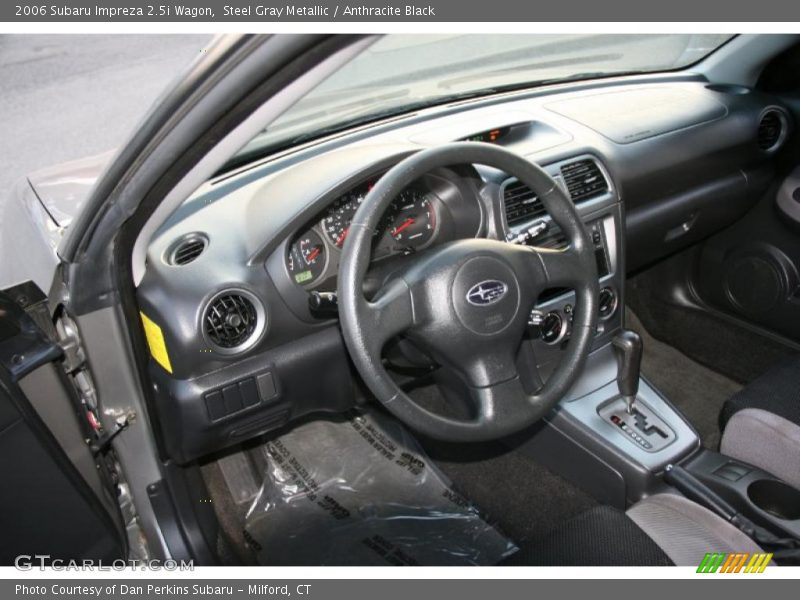 Steel Gray Metallic / Anthracite Black 2006 Subaru Impreza 2.5i Wagon