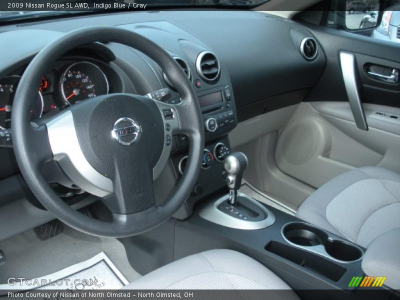 Indigo Blue / Gray 2009 Nissan Rogue SL AWD