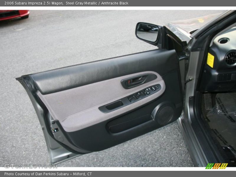 Steel Gray Metallic / Anthracite Black 2006 Subaru Impreza 2.5i Wagon