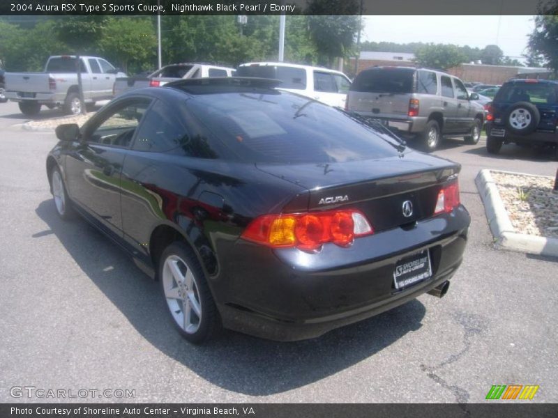 Nighthawk Black Pearl / Ebony 2004 Acura RSX Type S Sports Coupe