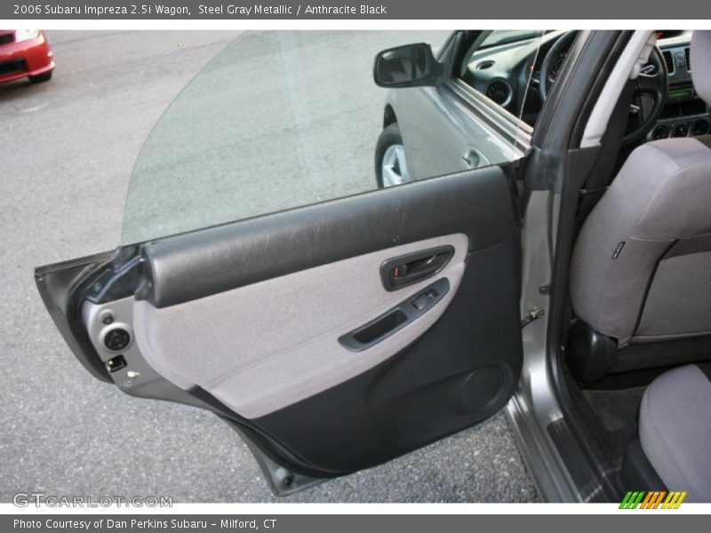 Steel Gray Metallic / Anthracite Black 2006 Subaru Impreza 2.5i Wagon