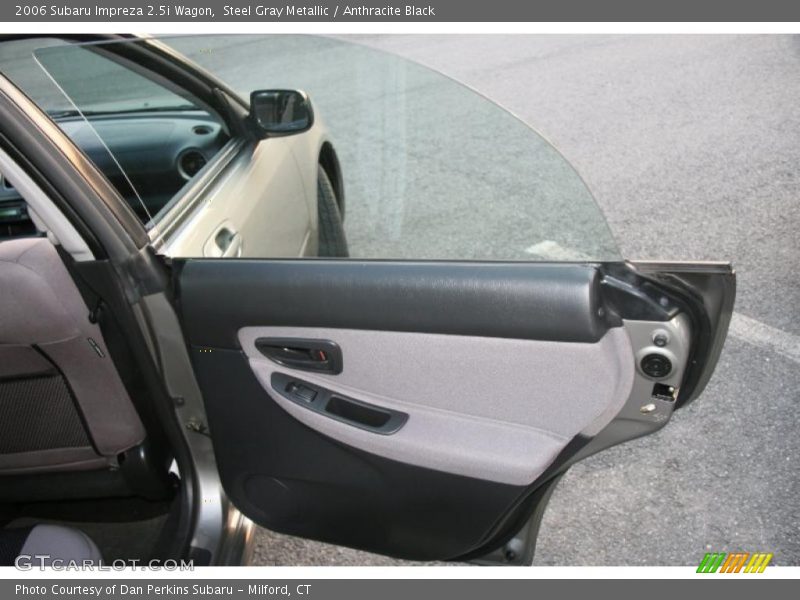 Steel Gray Metallic / Anthracite Black 2006 Subaru Impreza 2.5i Wagon