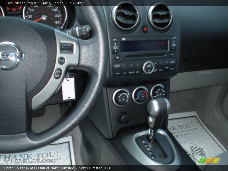 Indigo Blue / Gray 2009 Nissan Rogue SL AWD