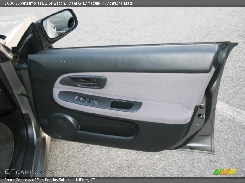 Steel Gray Metallic / Anthracite Black 2006 Subaru Impreza 2.5i Wagon