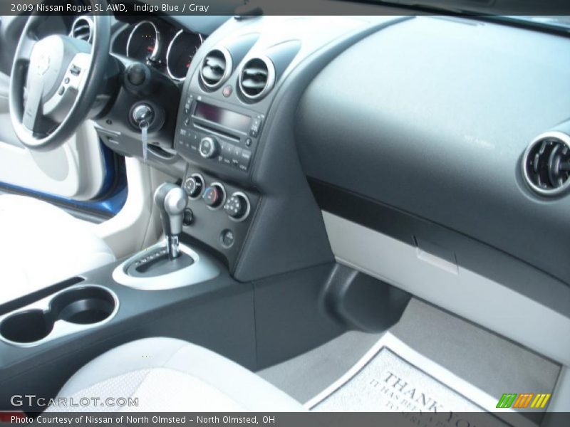 Indigo Blue / Gray 2009 Nissan Rogue SL AWD