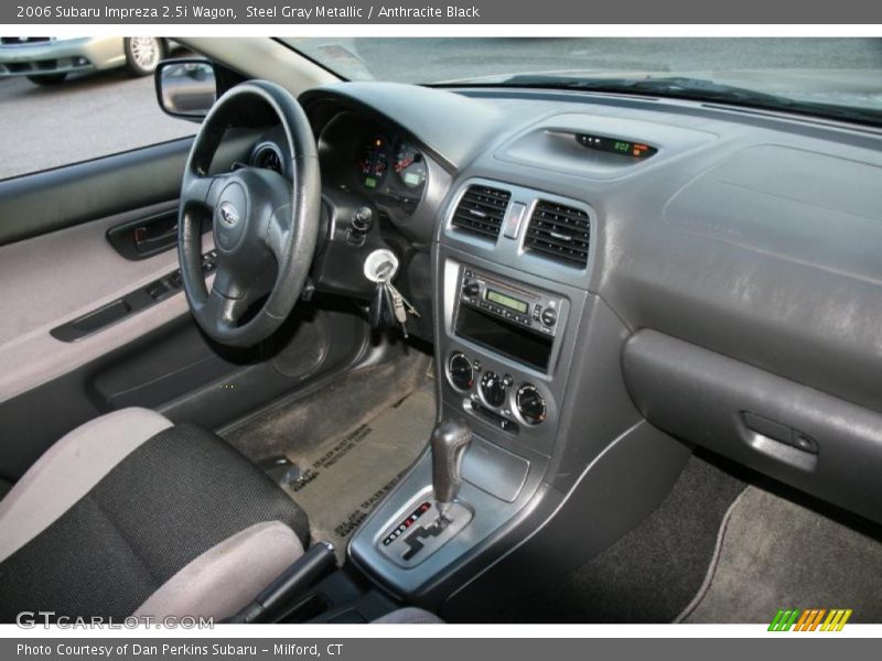 Steel Gray Metallic / Anthracite Black 2006 Subaru Impreza 2.5i Wagon