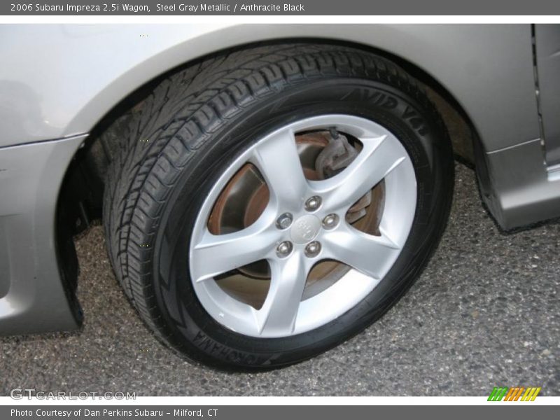 Steel Gray Metallic / Anthracite Black 2006 Subaru Impreza 2.5i Wagon