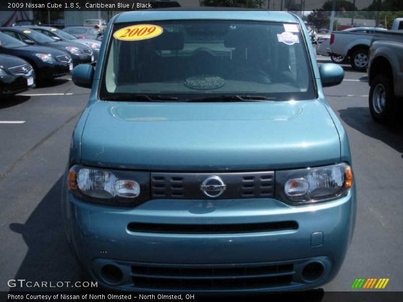 Caribbean Blue / Black 2009 Nissan Cube 1.8 S