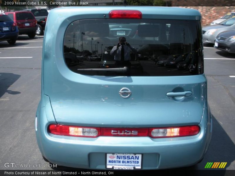 Caribbean Blue / Black 2009 Nissan Cube 1.8 S