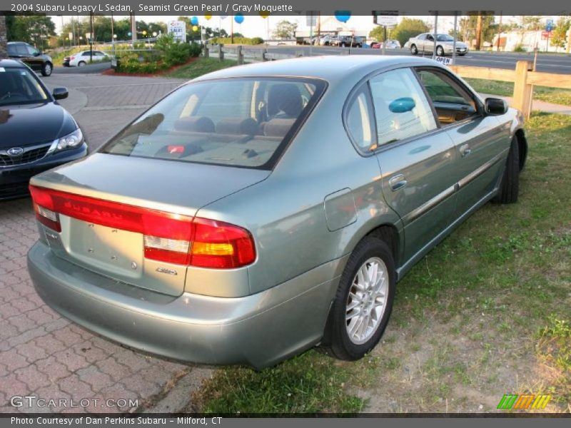 Seamist Green Pearl / Gray Moquette 2004 Subaru Legacy L Sedan