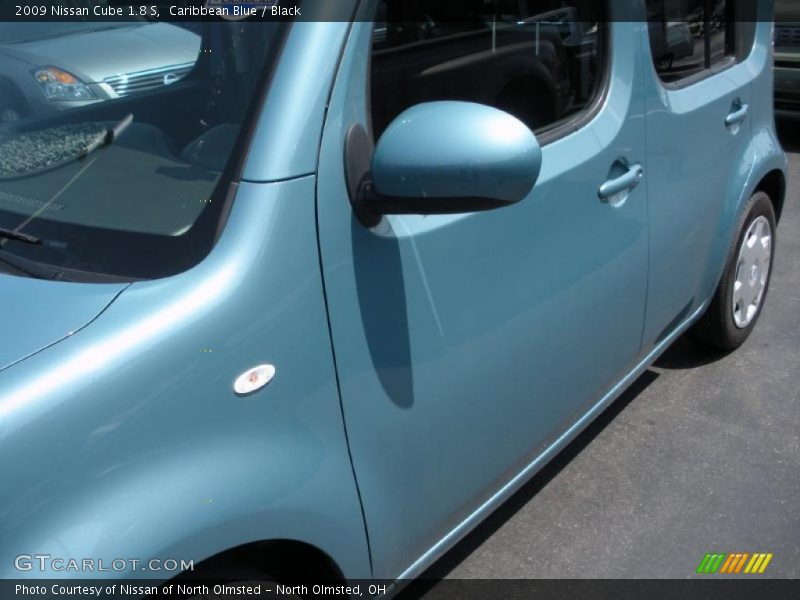 Caribbean Blue / Black 2009 Nissan Cube 1.8 S