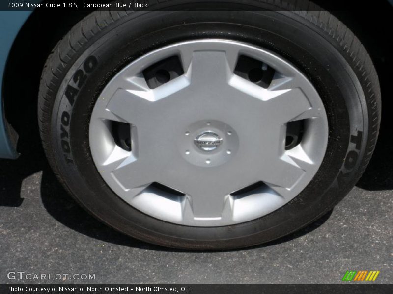 Caribbean Blue / Black 2009 Nissan Cube 1.8 S