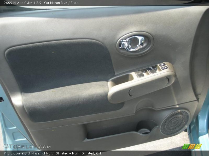 Caribbean Blue / Black 2009 Nissan Cube 1.8 S