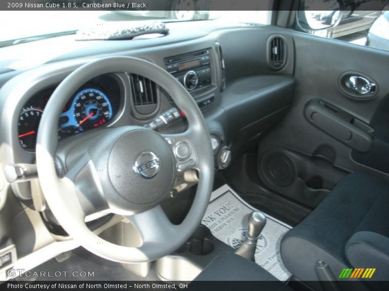 Caribbean Blue / Black 2009 Nissan Cube 1.8 S