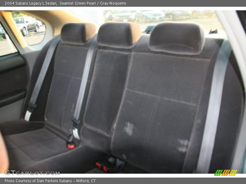Seamist Green Pearl / Gray Moquette 2004 Subaru Legacy L Sedan