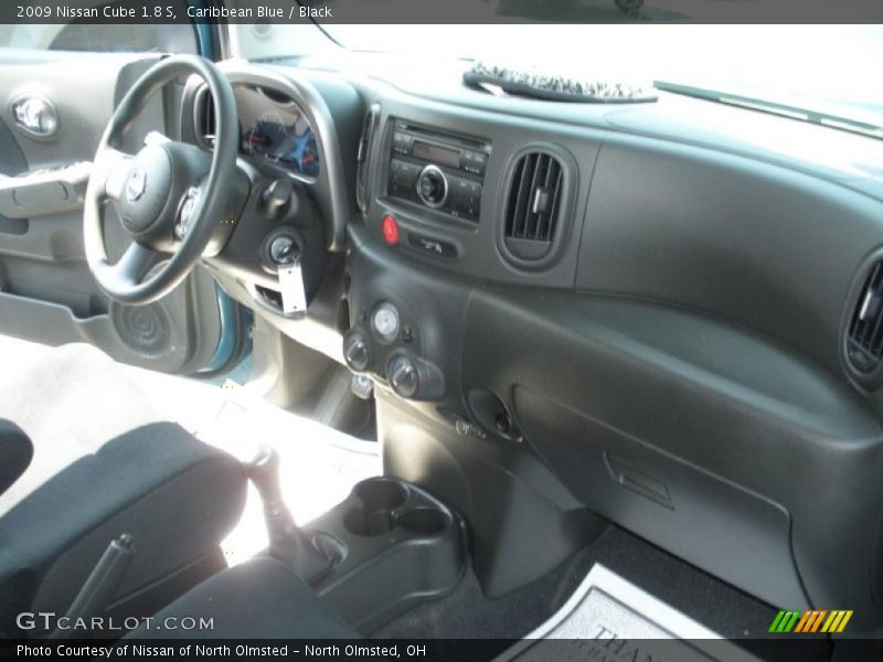 Caribbean Blue / Black 2009 Nissan Cube 1.8 S