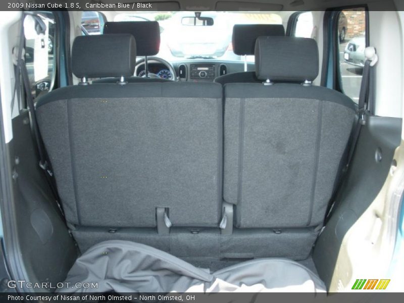Caribbean Blue / Black 2009 Nissan Cube 1.8 S