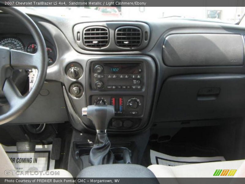 Sandstone Metallic / Light Cashmere/Ebony 2007 Chevrolet TrailBlazer LS 4x4