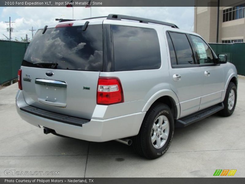 Ingot Silver Metallic / Stone 2010 Ford Expedition XLT