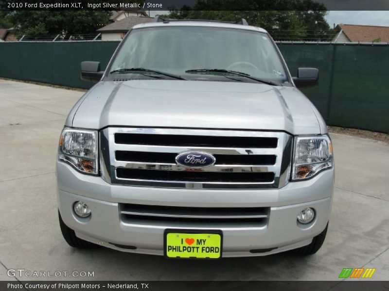 Ingot Silver Metallic / Stone 2010 Ford Expedition XLT