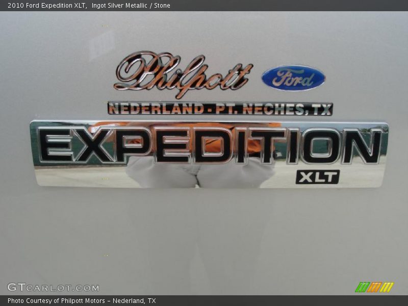Ingot Silver Metallic / Stone 2010 Ford Expedition XLT