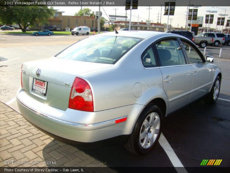 Reflex Silver Metallic / Black 2003 Volkswagen Passat GLX Sedan