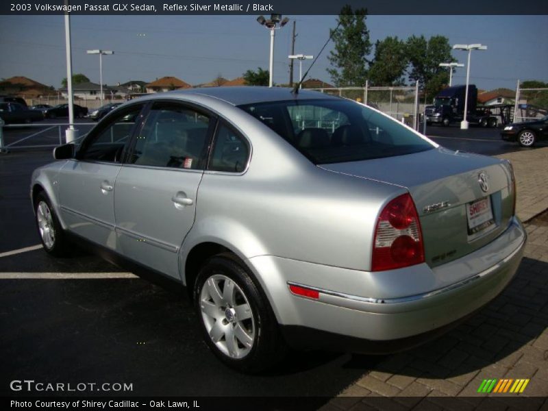 Reflex Silver Metallic / Black 2003 Volkswagen Passat GLX Sedan