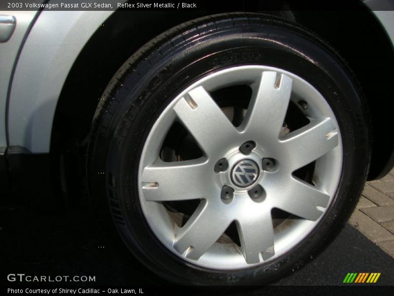 Reflex Silver Metallic / Black 2003 Volkswagen Passat GLX Sedan