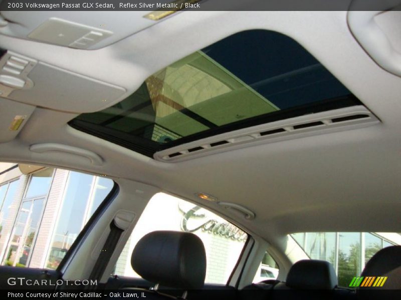 Reflex Silver Metallic / Black 2003 Volkswagen Passat GLX Sedan