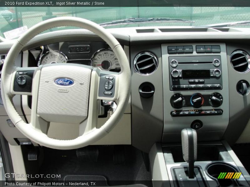 Ingot Silver Metallic / Stone 2010 Ford Expedition XLT