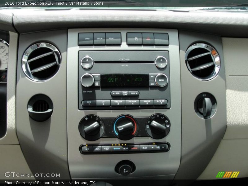 Ingot Silver Metallic / Stone 2010 Ford Expedition XLT