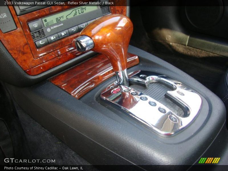 Reflex Silver Metallic / Black 2003 Volkswagen Passat GLX Sedan