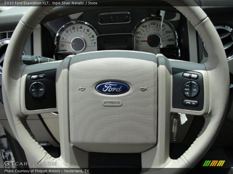 Ingot Silver Metallic / Stone 2010 Ford Expedition XLT