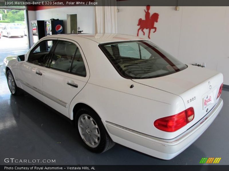 Polar White / Beige 1996 Mercedes-Benz E 320 Sedan
