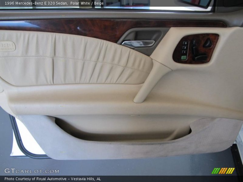 Polar White / Beige 1996 Mercedes-Benz E 320 Sedan