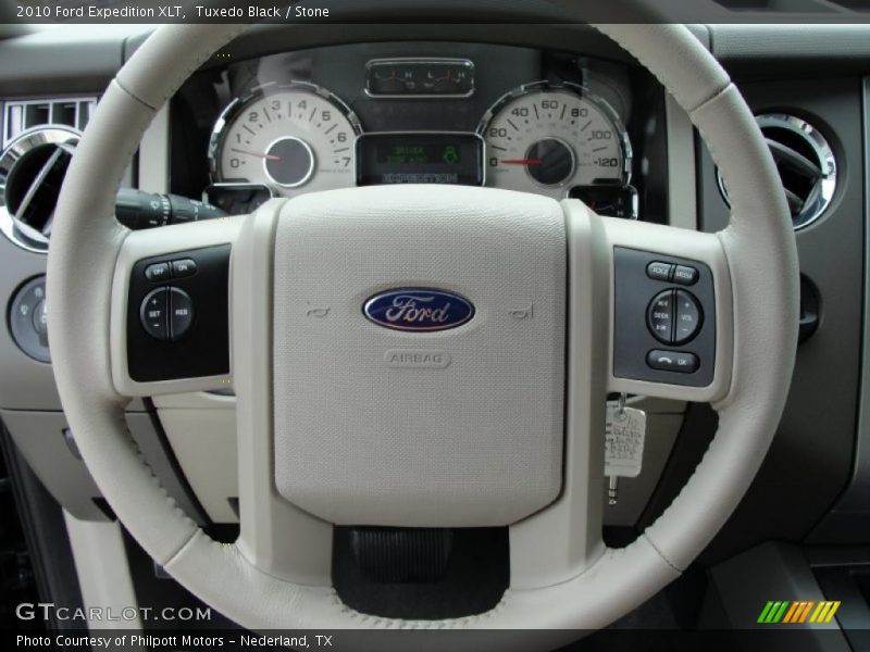 Tuxedo Black / Stone 2010 Ford Expedition XLT