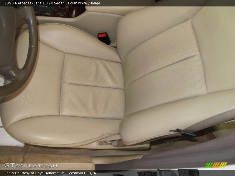 Polar White / Beige 1996 Mercedes-Benz E 320 Sedan