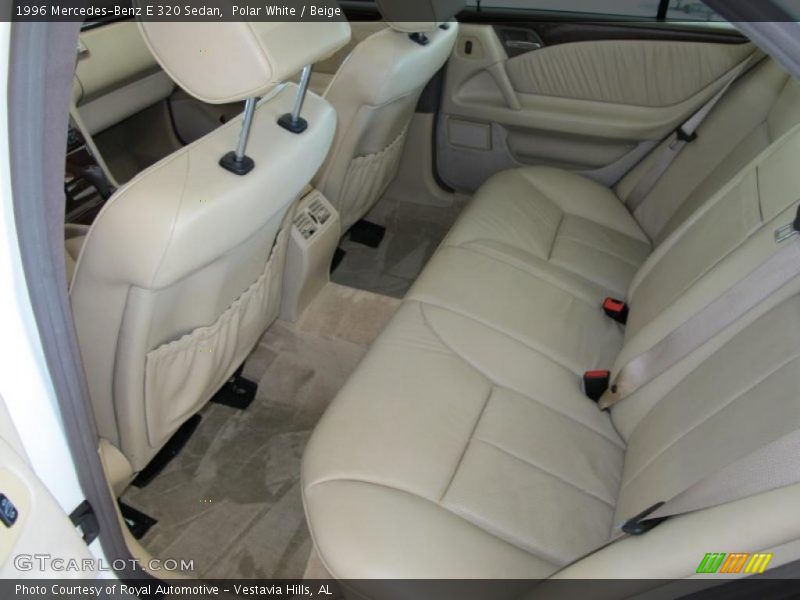 Polar White / Beige 1996 Mercedes-Benz E 320 Sedan