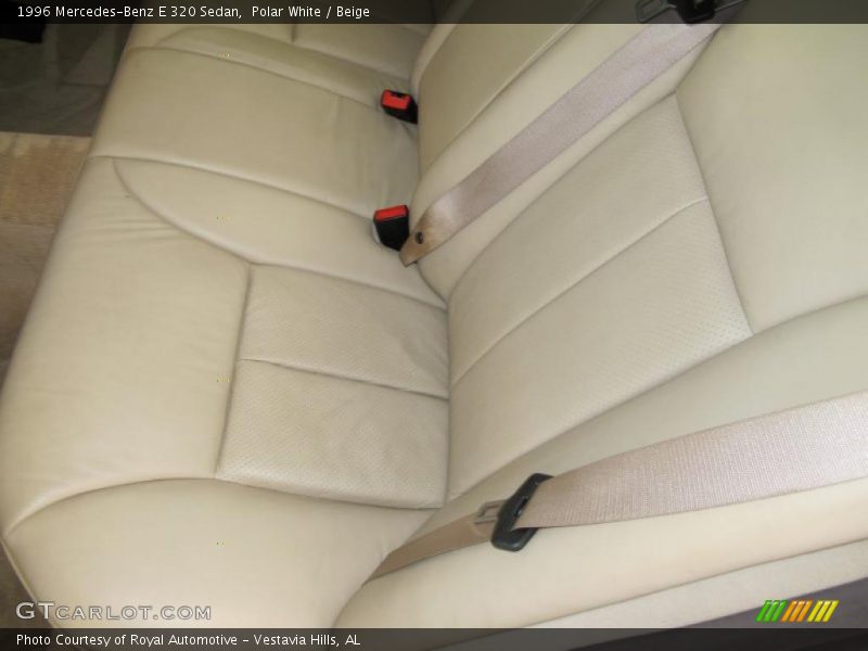 Polar White / Beige 1996 Mercedes-Benz E 320 Sedan
