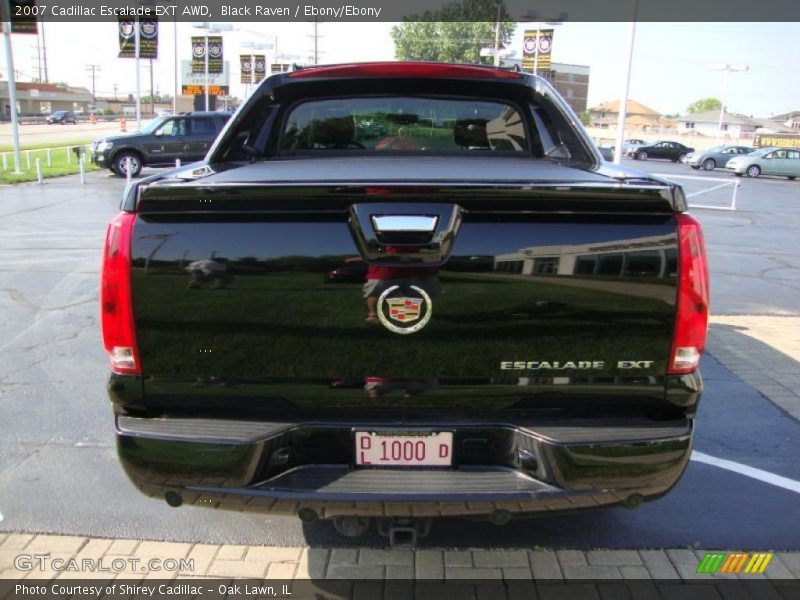 Black Raven / Ebony/Ebony 2007 Cadillac Escalade EXT AWD