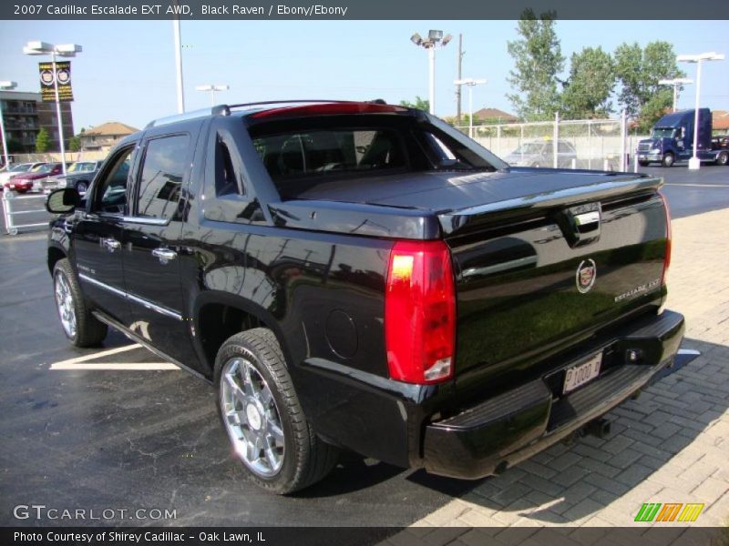Black Raven / Ebony/Ebony 2007 Cadillac Escalade EXT AWD