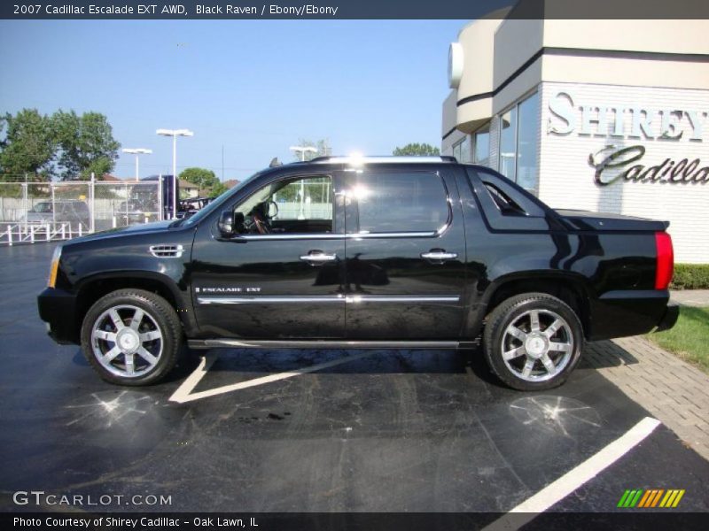 Black Raven / Ebony/Ebony 2007 Cadillac Escalade EXT AWD