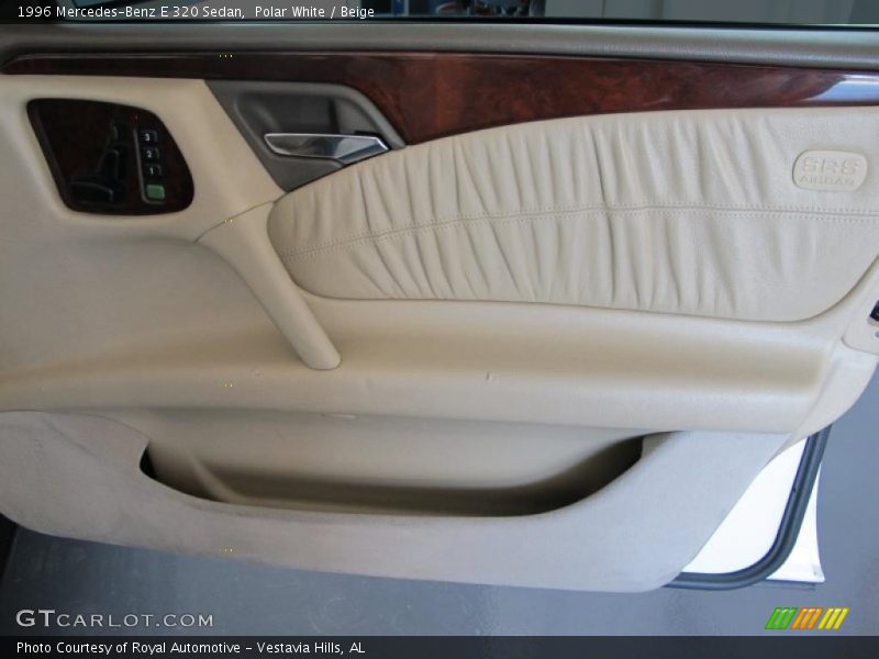 Polar White / Beige 1996 Mercedes-Benz E 320 Sedan