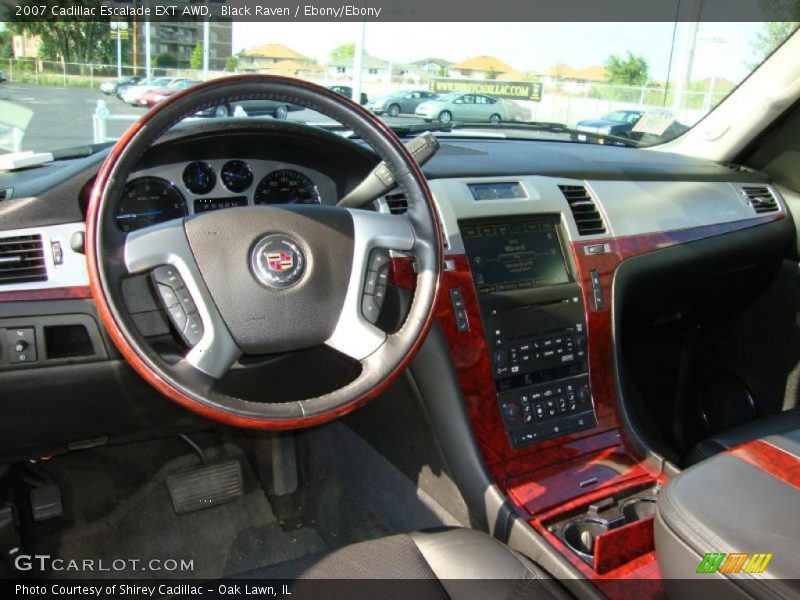 Black Raven / Ebony/Ebony 2007 Cadillac Escalade EXT AWD