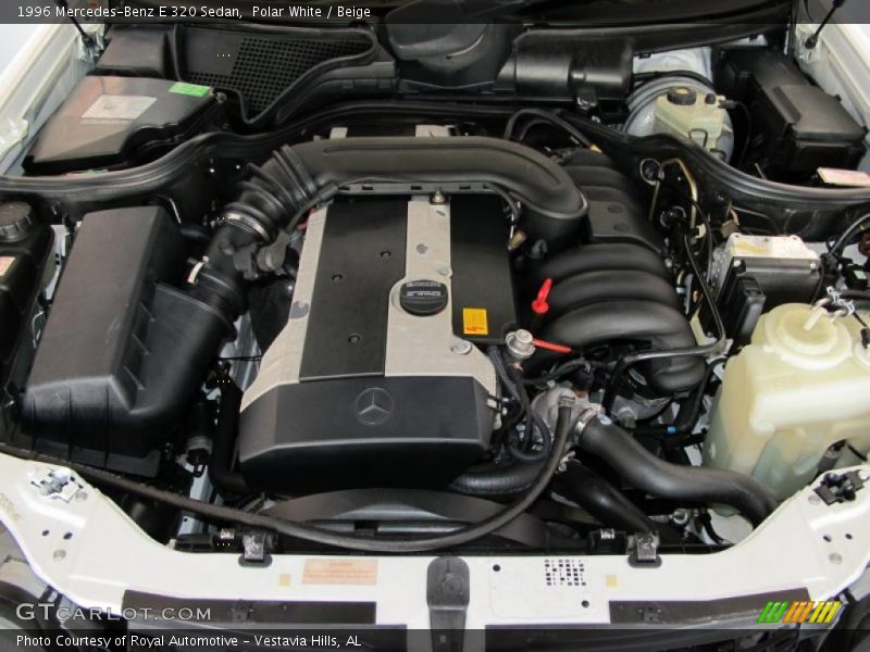 Polar White / Beige 1996 Mercedes-Benz E 320 Sedan