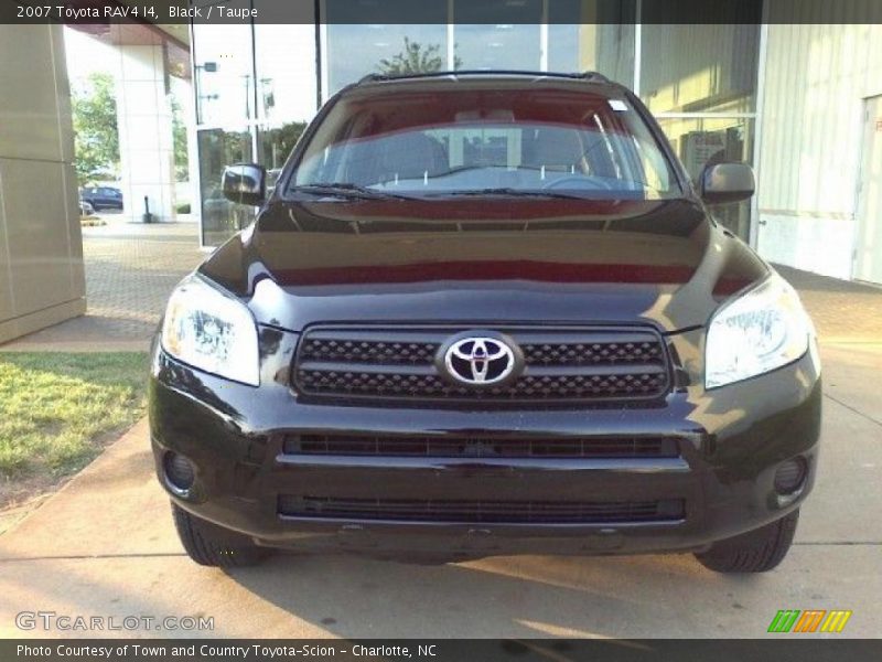 Black / Taupe 2007 Toyota RAV4 I4
