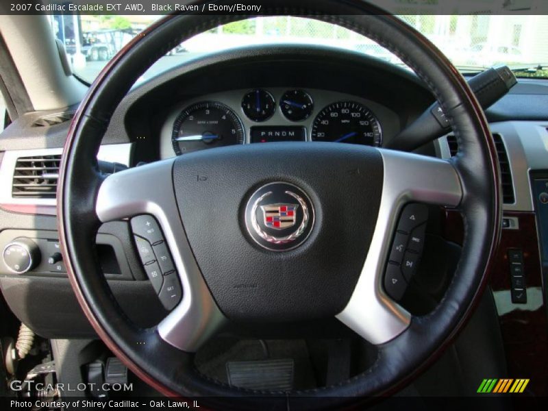 Black Raven / Ebony/Ebony 2007 Cadillac Escalade EXT AWD