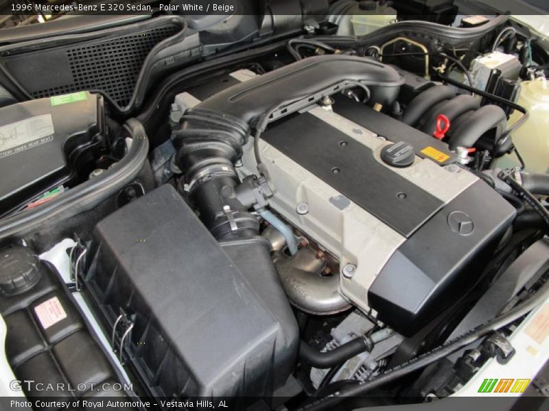 Polar White / Beige 1996 Mercedes-Benz E 320 Sedan