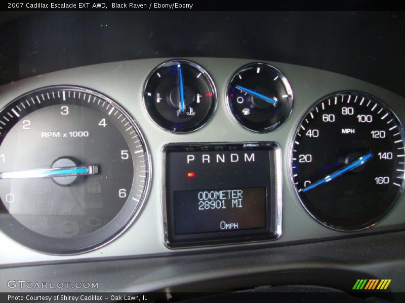 Black Raven / Ebony/Ebony 2007 Cadillac Escalade EXT AWD