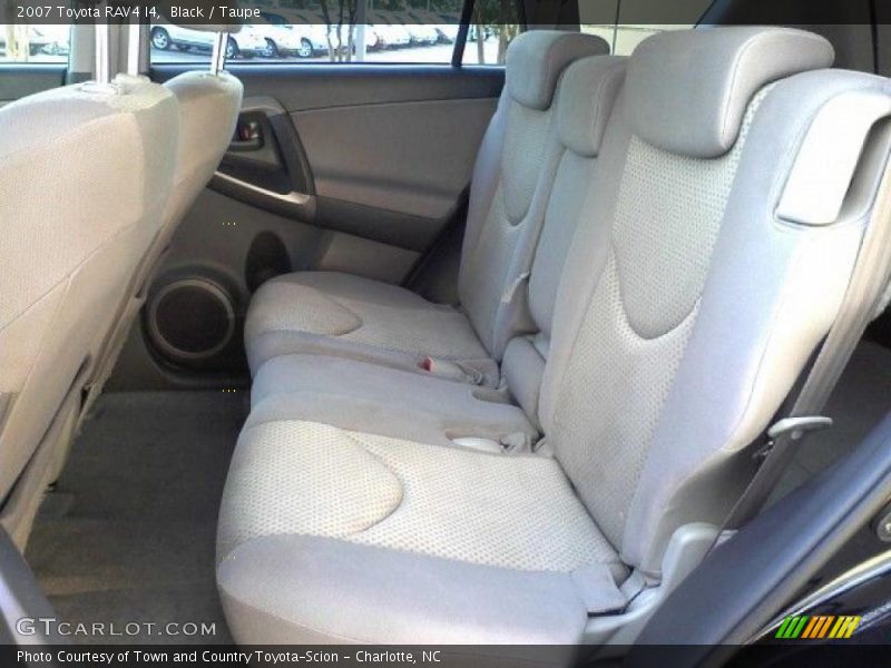 Black / Taupe 2007 Toyota RAV4 I4